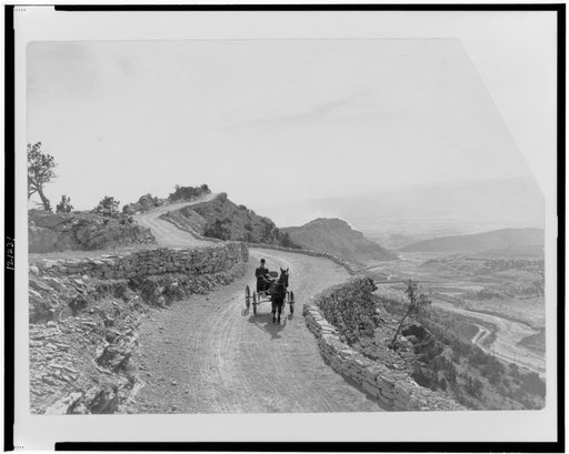 Sky Line Drive, near Canon City, Colorado - on the Denver & Rio Grande Railroad