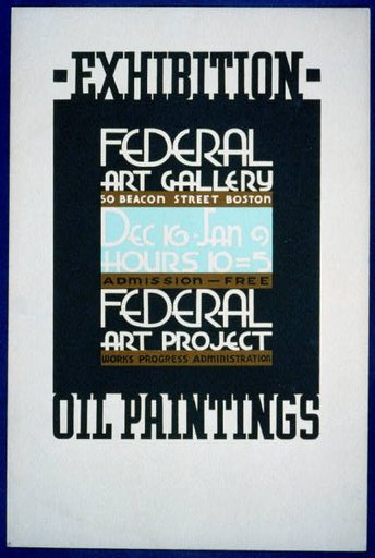 Exhibition - oil paintings, Federal Art Gallery