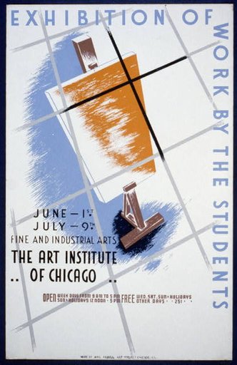 Exhibition of work by the students