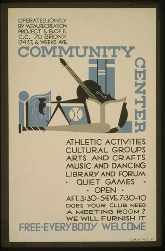 Community Center Free - everybody welcome.