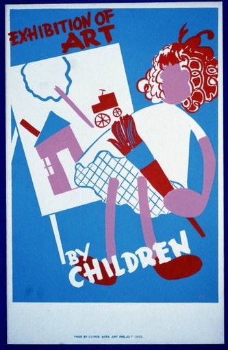 Exhibition of art by children