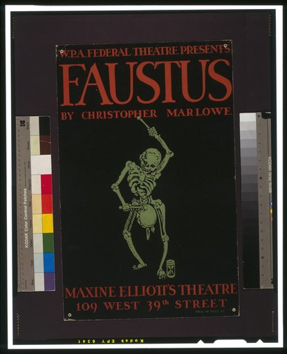 W.P.A. Federal Theatre Presents "Faustus" by Christopher Marlowe