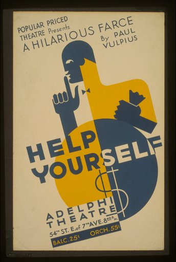 Popular Priced Theatre presents a hilarious farce by Paul Vulpius "Help yourself."