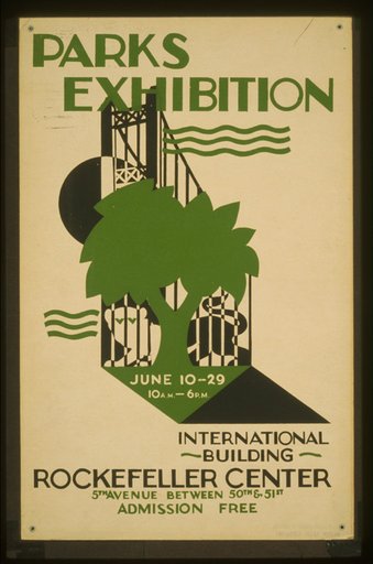 Parks exhibition International Building, Rockefeller Center /