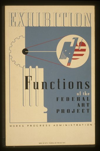 Exhibition Functions of the Federal Art Project.