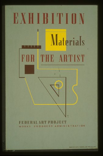 Exhibition Materials for the artist /