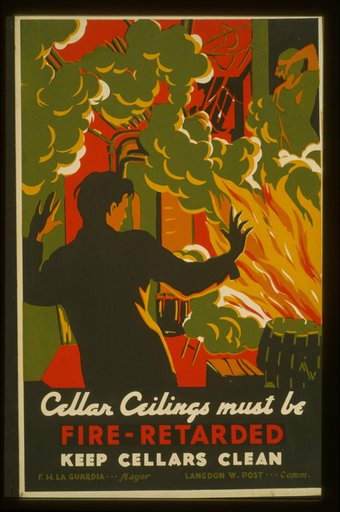 Cellar ceilings must be fire-retarded Keep cellars clean /