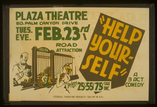 "Help your-self" A 3 act comedy.