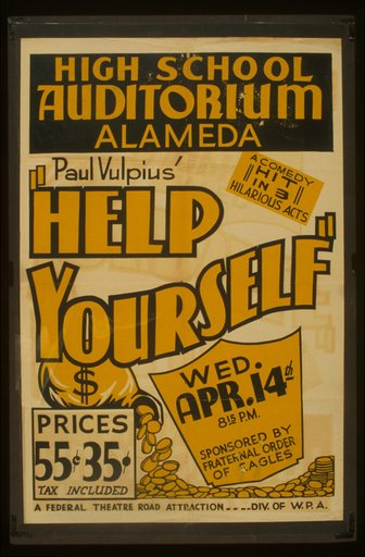 Paul Vulpius' "Help yourself" A comedy hit in 3 hilarious acts.