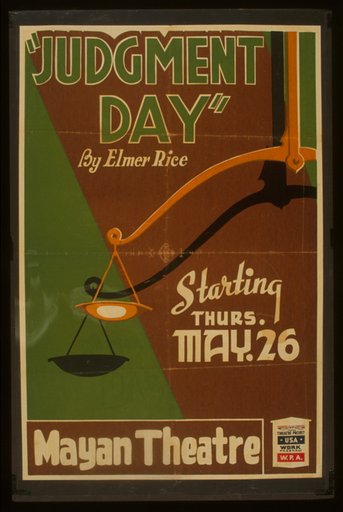 "Judgment day" by Elmer Rice