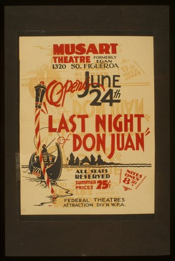 "Last night of Don Juan"
