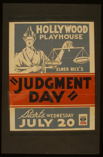 Elmer Rice's "Judgment day"