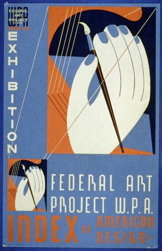 WPA Federal Art Project in Ohio presents exhibition [of] Index of American Design