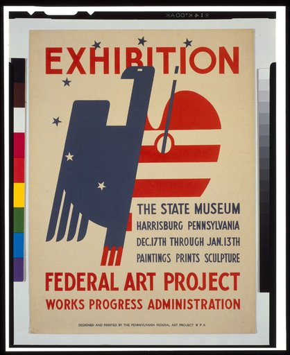 Exhibition The State Museum, Harrisburg, Pennsylvania : Paintings, prints, sculpture.