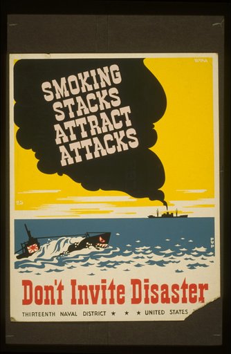 Smoking stacks attract attacks Don't invite disaster /