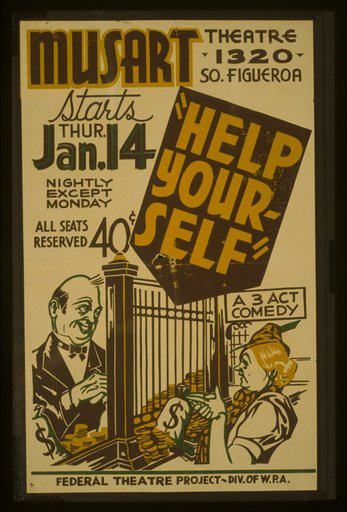 "Help yourself" A 3 act comedy.