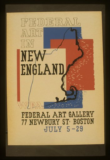 Federal art in New England