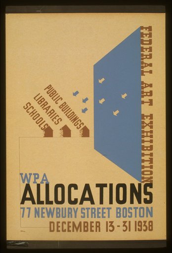 Federal Art exhibition WPA allocations /