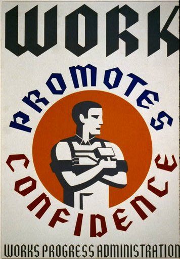 Work promotes confidence