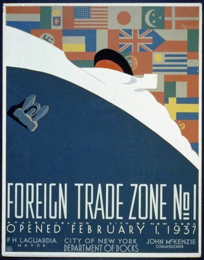 Foreign trade zone no. 1 Staten Island, City of New York, opened February 1, 1937 /