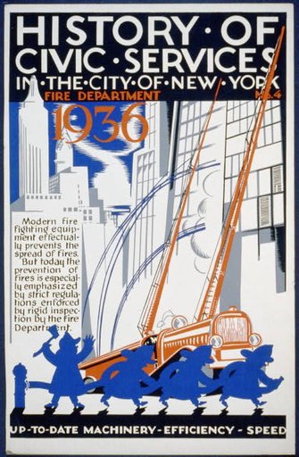 History of civic services in the city of New York Fire Department No. 4 : Up-to-date machinery, efficiency, speed.