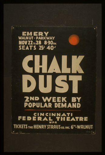 "Chalk dust" 2nd week by popular demand.