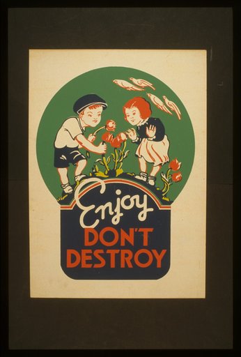 Enjoy - don't destroy