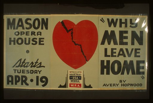 "Why men leave home" by Avery Hopwood