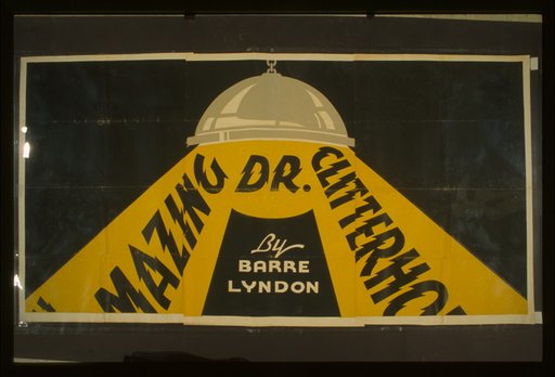 "The amazing Dr. Clitterhouse" by Barre Lyndon