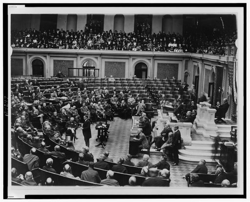 A session in the House of Representatives