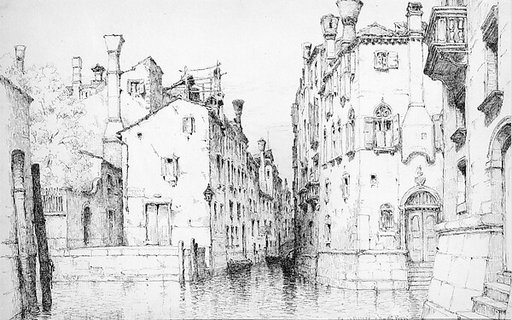 Rio Ca Pessaro and Rio dei Frari, Venice