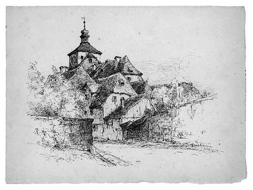 Sketch of a German Village
