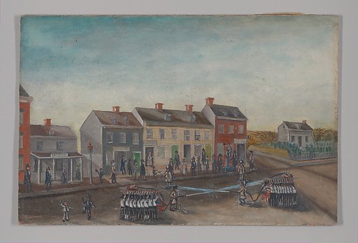 Firemen's Washing Day
