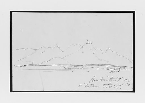 Entrance to Canal (from Sketchbook)