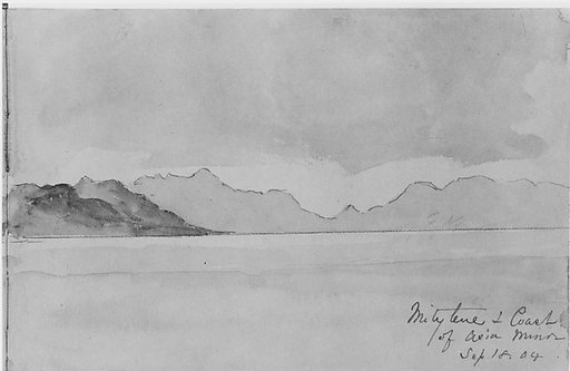 Coast of Asia Minor (from Sketchbook)