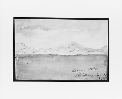 Leaving Athens (from Sketchbook)