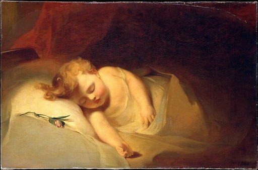 Child Asleep (The Rosebud)