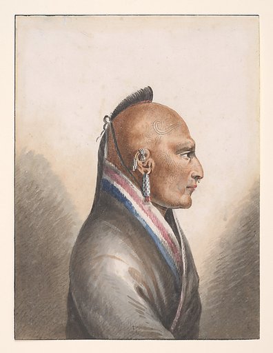 The Chief of the Little Osages