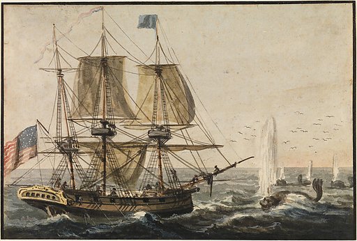 Replenishing the Ship's Larder with Codfish off the Newfoundland Coast