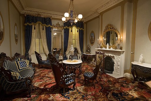 Architectural elements from the La Roque Mansion, Astoria, New York