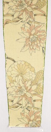 Water-lily textile
