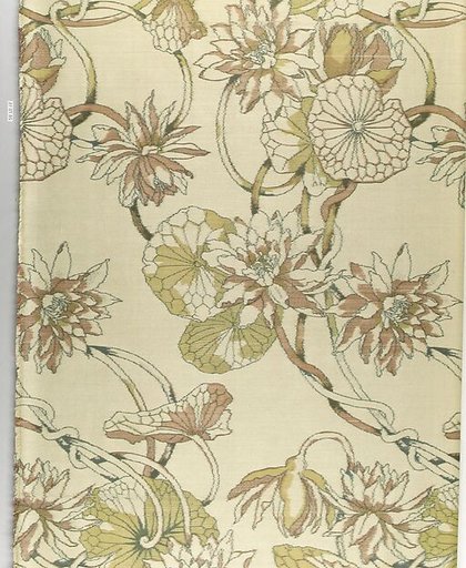 Water-lily textile