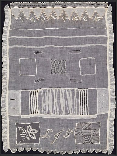 Embroidered Sampler
