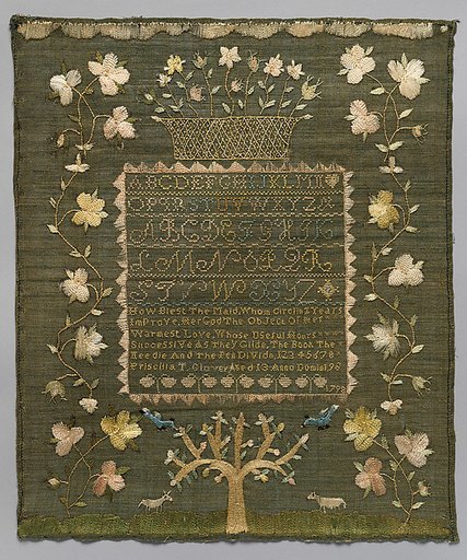 Embroidered Sampler