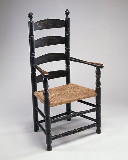 Slat-back Armchair