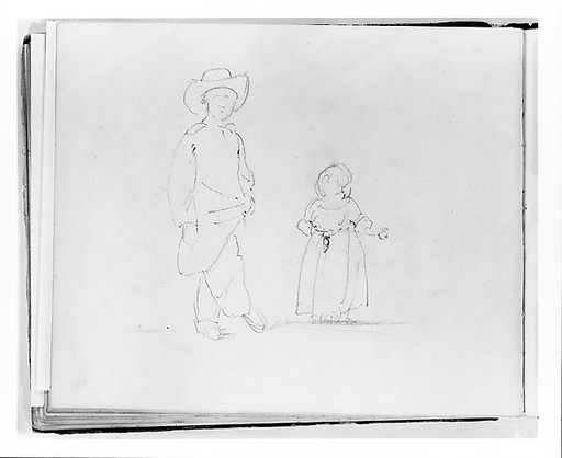 Two Children (from Sketchbook)