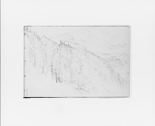 Mountainside (from Sketchbook X)