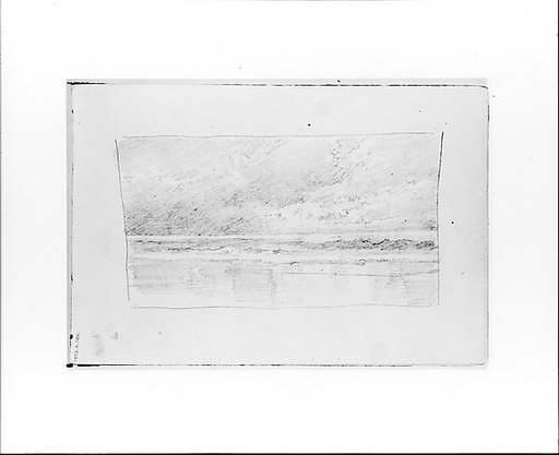 Sea and Sky in a Deluge (from Sketchbook VII)