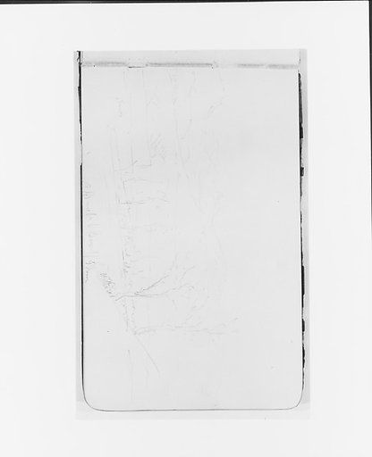 River and Terrain Covered with Autumn Frost (from Sketchbook)