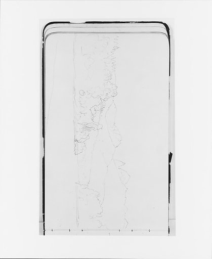 Sketch of a Mountain Landscape (from Sketchbook)